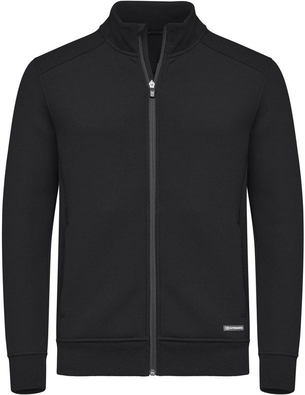Cutter & Buck Pemberton Cardigan Full Zip Heren Zwart maat 4XL