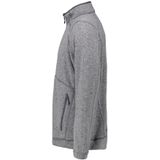 Pro Wear by Id 0847 Zip-n-Mix fleece gemêleerd Antraciet melange maat S