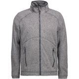 Pro Wear by Id 0847 Zip-n-Mix fleece gemêleerd Antraciet melange maat S