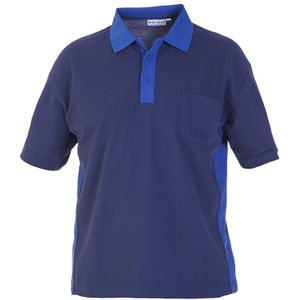 Hydrowear polo Tolbert Marine/Korenblauw maat 4XL