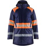 Blåkläder 4485-1977 winterparka High Vis Marineblauw/Oranje