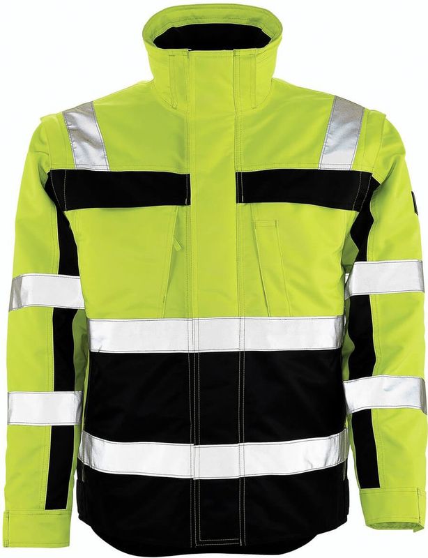Mascot 09335-880 - Winterjas - Hi-Vis Geel/Marine - Ademend - Waterafstotend