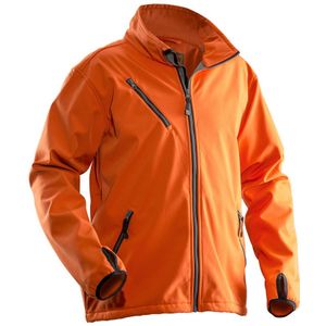 Jobman 1201 Light Softshell Jacket Oranje