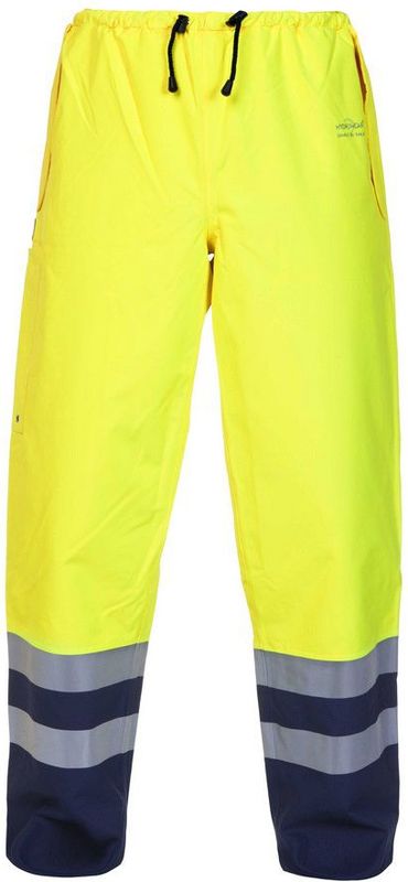 Hydrowear regenbroek Neede Fluor Geel/Marine maat XXL