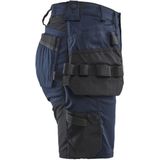 Blåkläder 7133-1832 Dames short 2-weg stretch Donker marineblauw maat C32