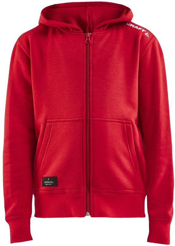 Craft - Community FZ Hoodie Jr - Bright Red - Kinderen