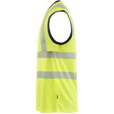 Blåkläder 3575-1013 Mouwloos onderhemd High Vis High Vis Geel/Marineblauw maat 4XL/5