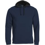 Clique Classic Hoody Donker Navy