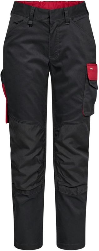 Engel - Galaxy - Werkbroek - Anthracite Grey / Tomato Red - 34