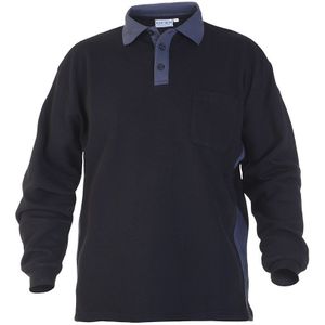 Hydrowear Tegelen Sweater Zwart/Grijs