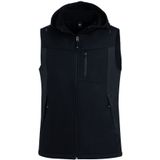 FHB Justus Softshell-Gilet Antraciet-Zwart