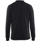 Blåkläder 3388-1050 Piqué long sleeve Zwart