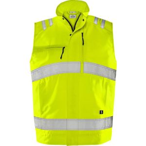 Fristads High vis Green vest klasse 2 5067 GPLU Hi-Vis Geel maat 5XL