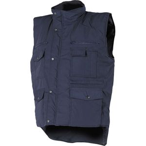 M-Wear bodywarmer Worker 0370 marineblauw maat XL