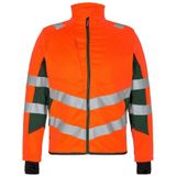 F. Engel 1544 Safety Work Jacket Stretch Orange/Green