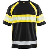 Blåkläder 3337-1051 High Vis T-shirt klasse 1 Zwart/Geel