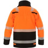 Hydrowear Uddel En20471 Parka Fluor Oranje/Zwart
