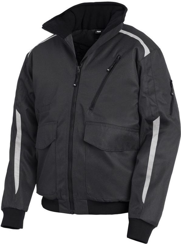 FHB Volker Werkjack met reflectoren Antraciet maat S