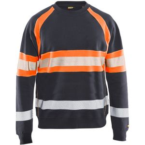 Blåkläder 3359-1158 Sweater High Vis Medium Grijs/ High Vis Oranje