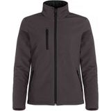 Clique - Padded Softshell Jacket - Donkergrijs - Gewatteerd Jack