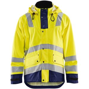 Blaklader Regenjas High Vis LEVEL 2 4302-2003 - High Vis Geel/Marineblauw - XXL