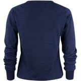 Fijngebreide Sweater - V-hals - Baruffa Merino Wol - Kraag en Rib Zoom