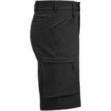 Jobman 2718 Service Shorts Stretch Heren Zwart maat C44