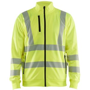 Blåkläder 3563-2538 High Vis Sweatshirt met rits High Vis Geel