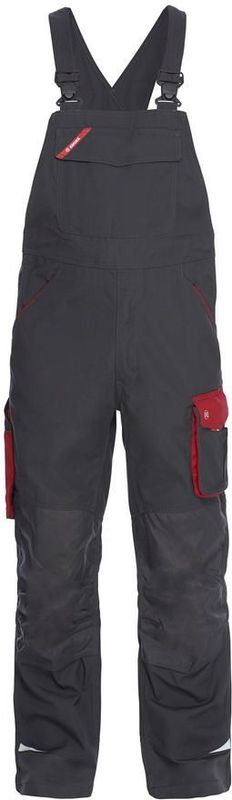 F. Engel 3810-254 Amerikaanse Overall Antraciet/Rood maat 64