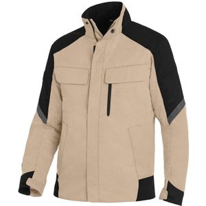 FHB Frank Werkjack Beige-Zwart maat XS