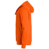 Clique Basic hoody Signaaloranje