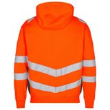 F. Engel 8025 Safety Sweat Cardigan Orange/Green