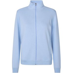 Pro Wear by Id 0383 CARE cardigan ongeborsteld dames Lichtblauw maat S