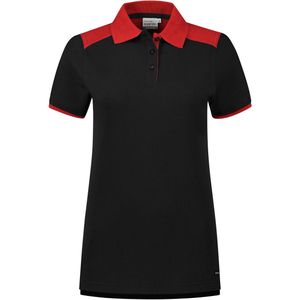 Santino Tivoli Ladies Poloshirt Black / Red