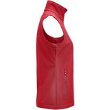 James Harvest - Valley Vest - Dames - Rood - Softshell Bodywarmer