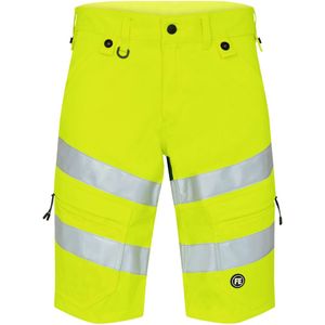 F. Engel 6546-314 Safety Shorts Yellow/Green maat 62