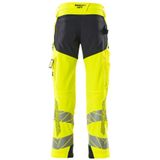 Mascot Accelerate Safe Broek met kniezakken 19079-511 - hi-vis geel/donkermarine