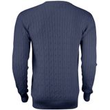Cutter & Buck Blakely Knitted Sweater Heren Marineblauw