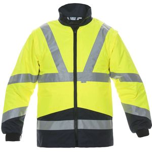 Hydrowear Pluto Binnenjas Fluor Geel/Marine maat S