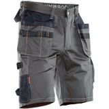 Jobman 2733 Shorts Cotton Hp Donkergrijs/Zwart