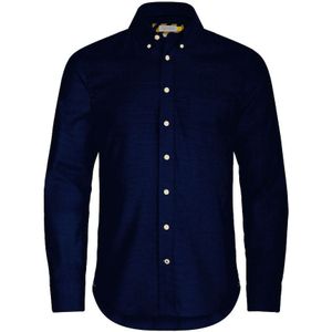 J. Harvest & Frost Yellow Bow 54 Regular Heren Navy maat S