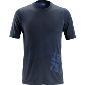 Snickers 2519 FlexiWork 37.5® Tech T-shirt met Korte Mouwen Marineblauw