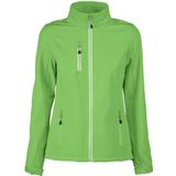 Printer Softshell Jacket Vert Lady Dames Limoen maat XXL