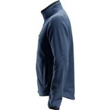 Snickers 8022 AllroundWork POLARTEC® Fleece Jack Marineblauw/Zwart