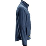 Snickers 8022 AllroundWork POLARTEC® Fleece Jack Marineblauw/Zwart