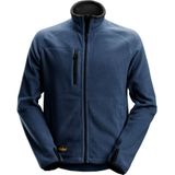 Snickers 8022 AllroundWork POLARTEC® Fleece Jack Marineblauw/Zwart