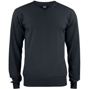 Cutter & Buck - Everett V-Neck - Trui - Cashwool®-kwaliteit - Merino Wol