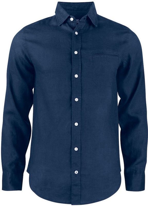 Cutter & Buck - Summerland - Overhemd - Wit - Puur Linnen