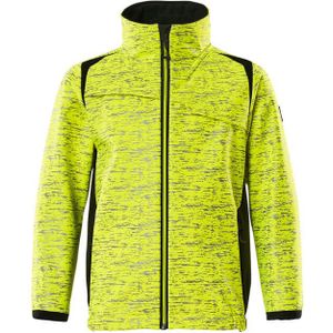 Mascot 19902-291 Softshell jas voor kinderen  Hi-Vis Geel/Zwart