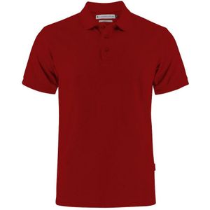 Harvest Neptune Regular Poloshirt Heren Donkerrood maat XL